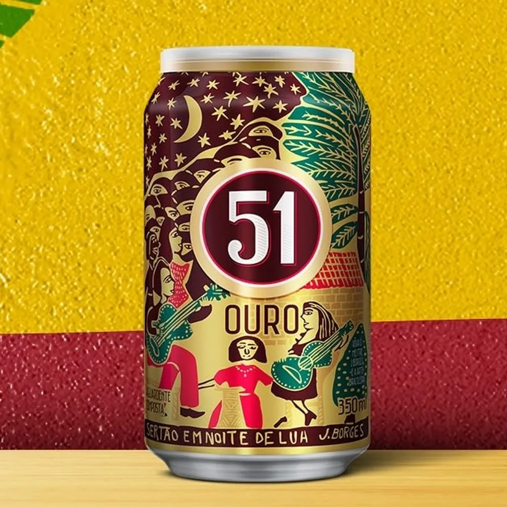 51 ouro lata