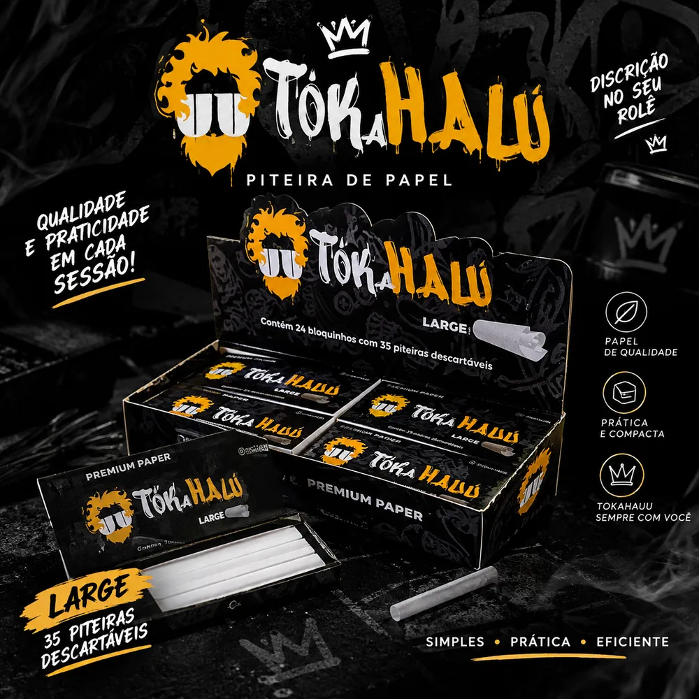 2 Piteiras Papel Tokahauú Large
