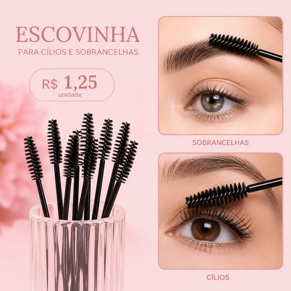 ✨💖 Escovinha para Sobrancelhas e Cílios 💖✨