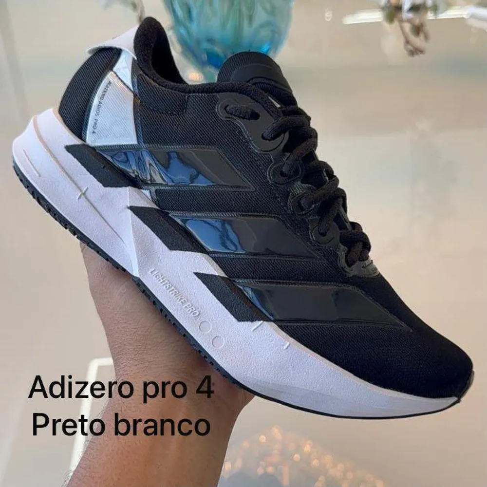 ADIZERO PRO 4 PTO/BRANCO 40