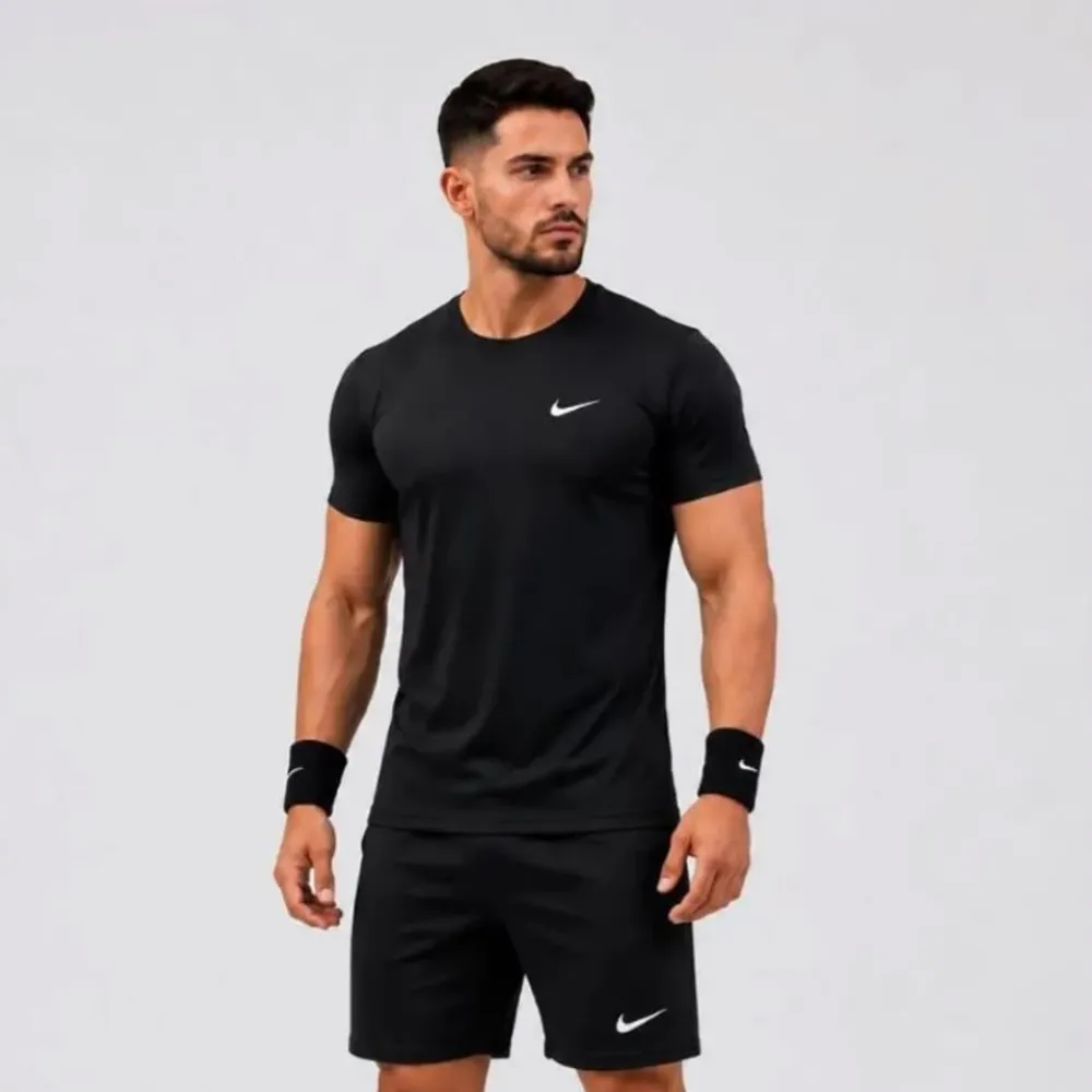 CONJUNTO ESPORTIVO PRETO NIKE