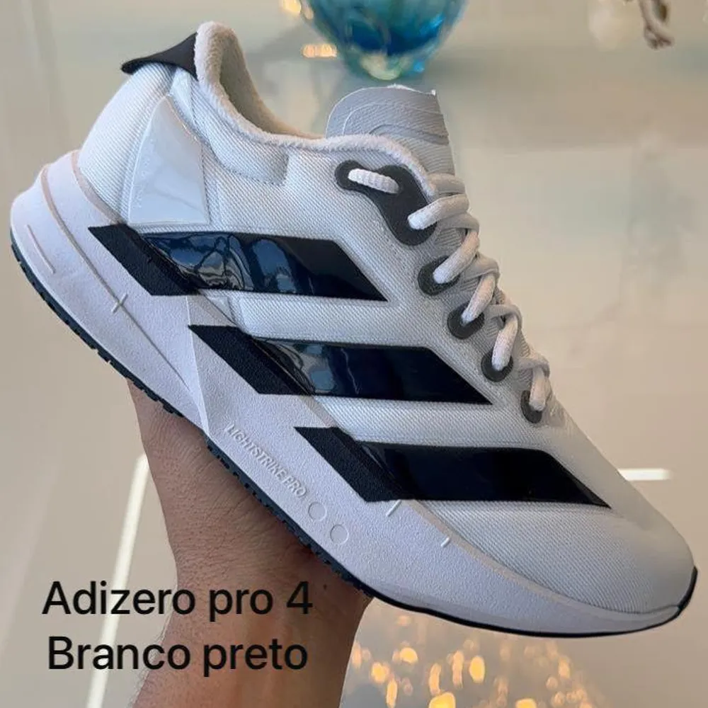 ADIZERO PRO 4 BRAN/PRETO 43