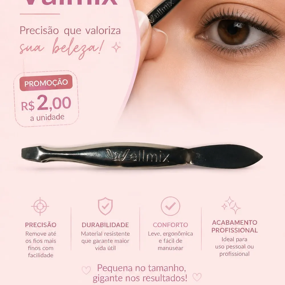 ✨ Pinça para Sobrancelhas ✨