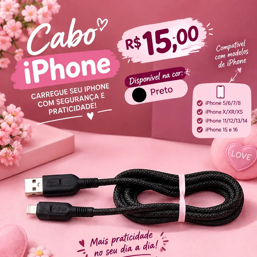 📱🔌Cabo iPhone