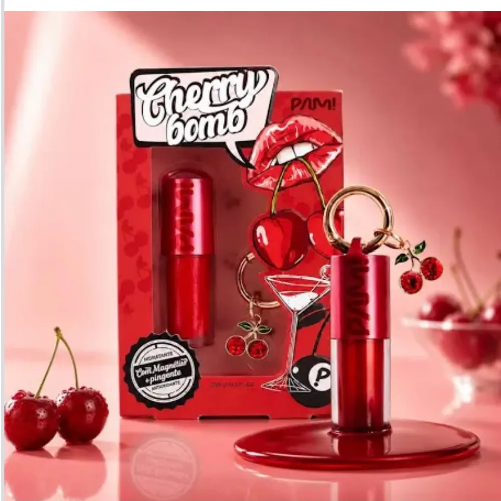 Lip cherry bomb