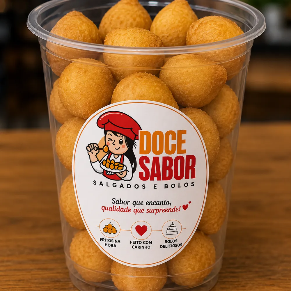 Salgado copo P 10 salgados sortidos 