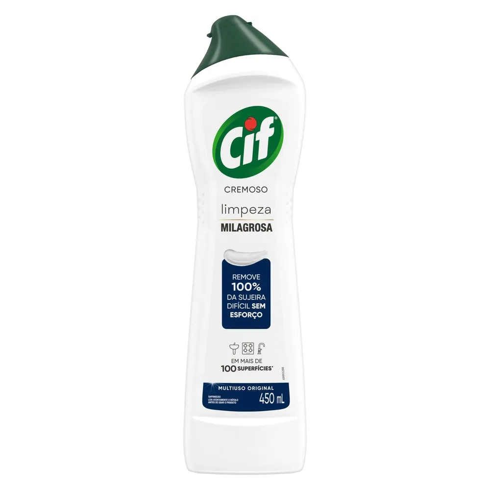 Cif Cremoso Limpeza Milagrosa 450 Ml