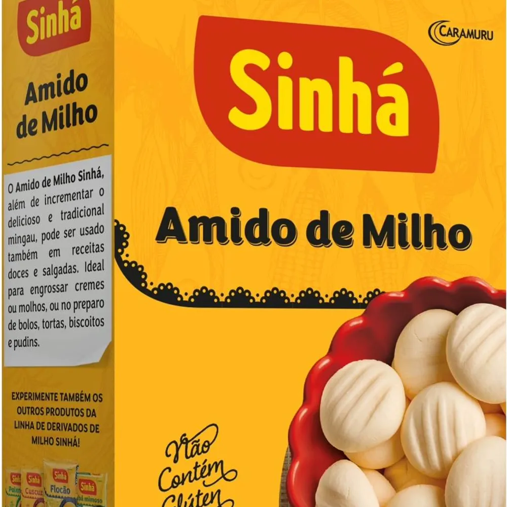 AMIDO DE MILHO SINHÁ 200g