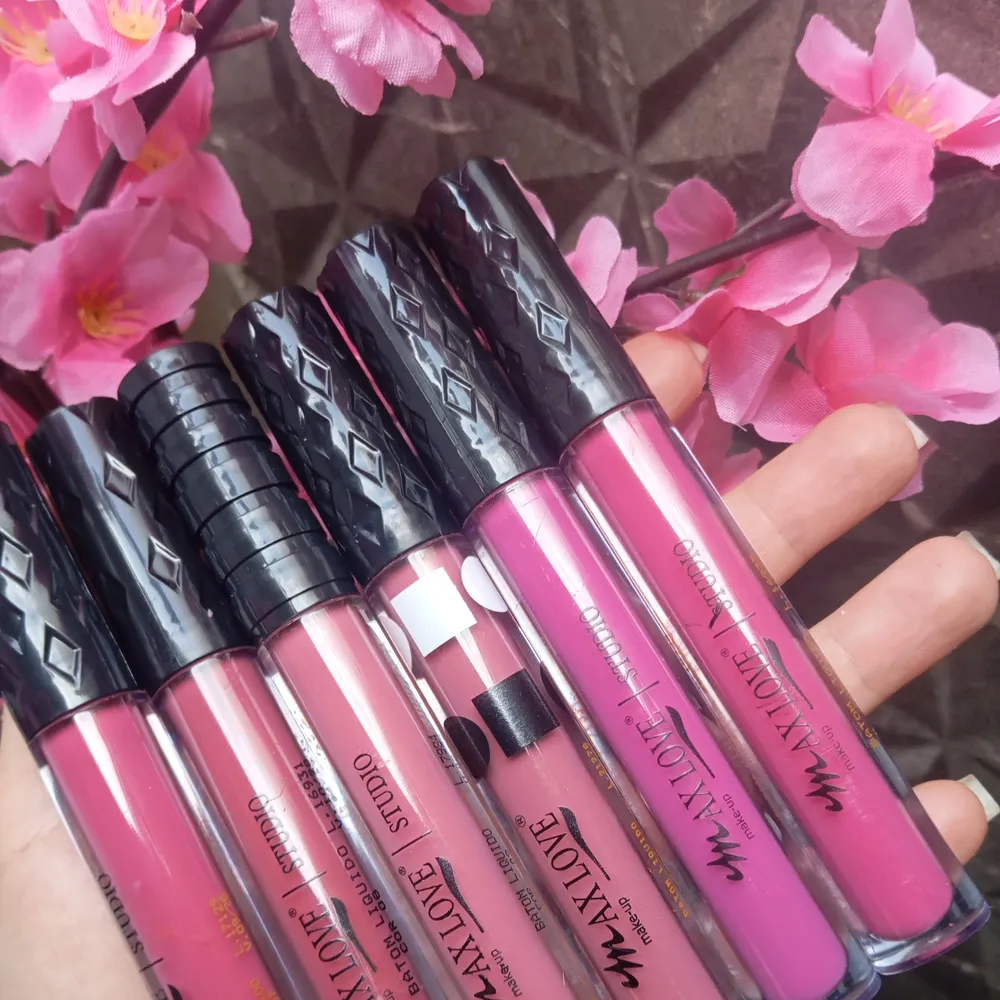 Batom líquidos matte Max love 