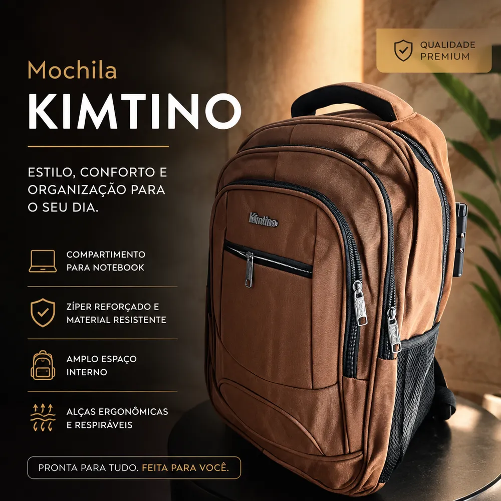 Mochila impermeável Premium 
