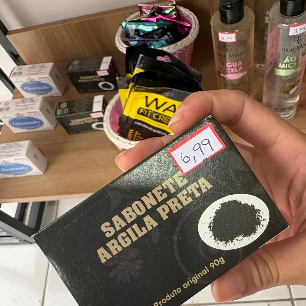  SABONETEBarra de Argila Preta 90g