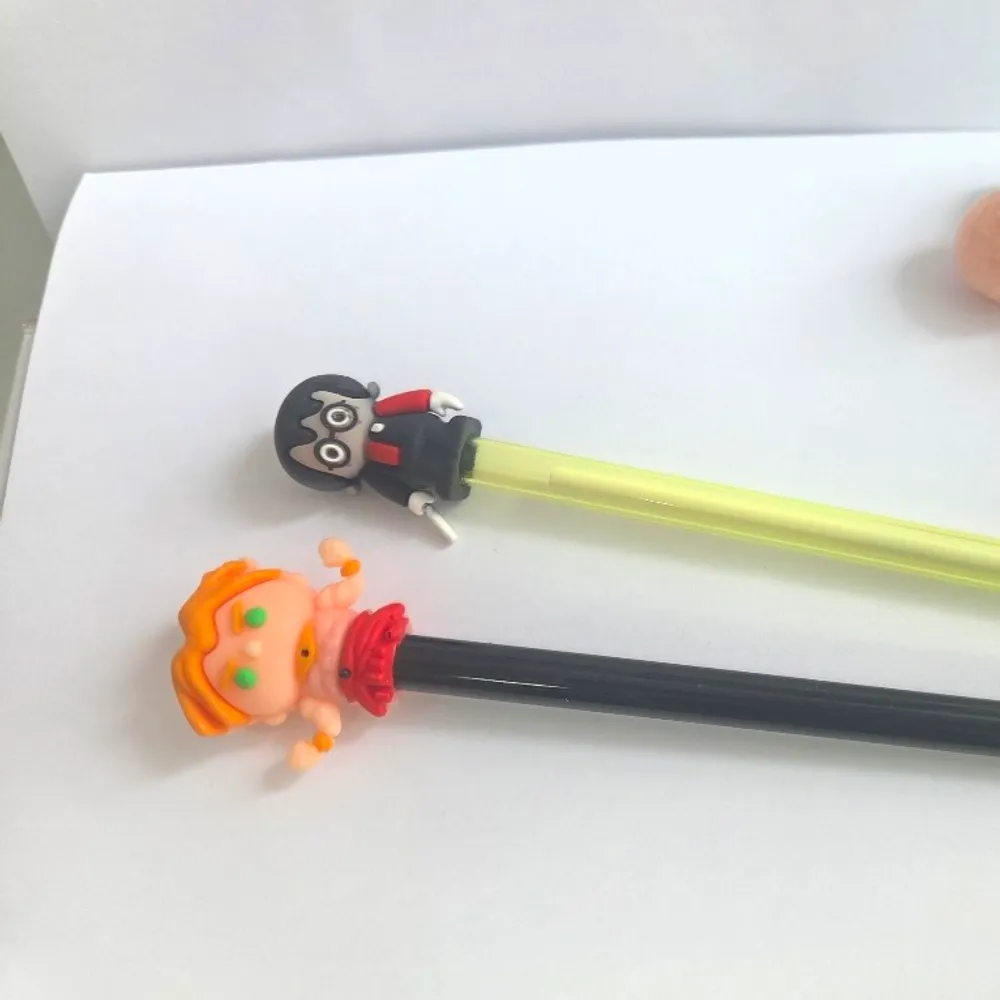 Caneta gel personagens