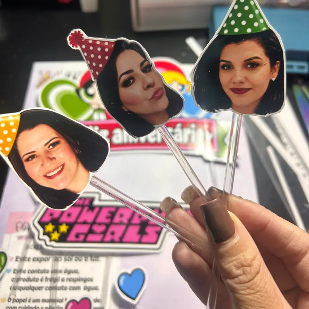 Carinha para docinhos/bolo