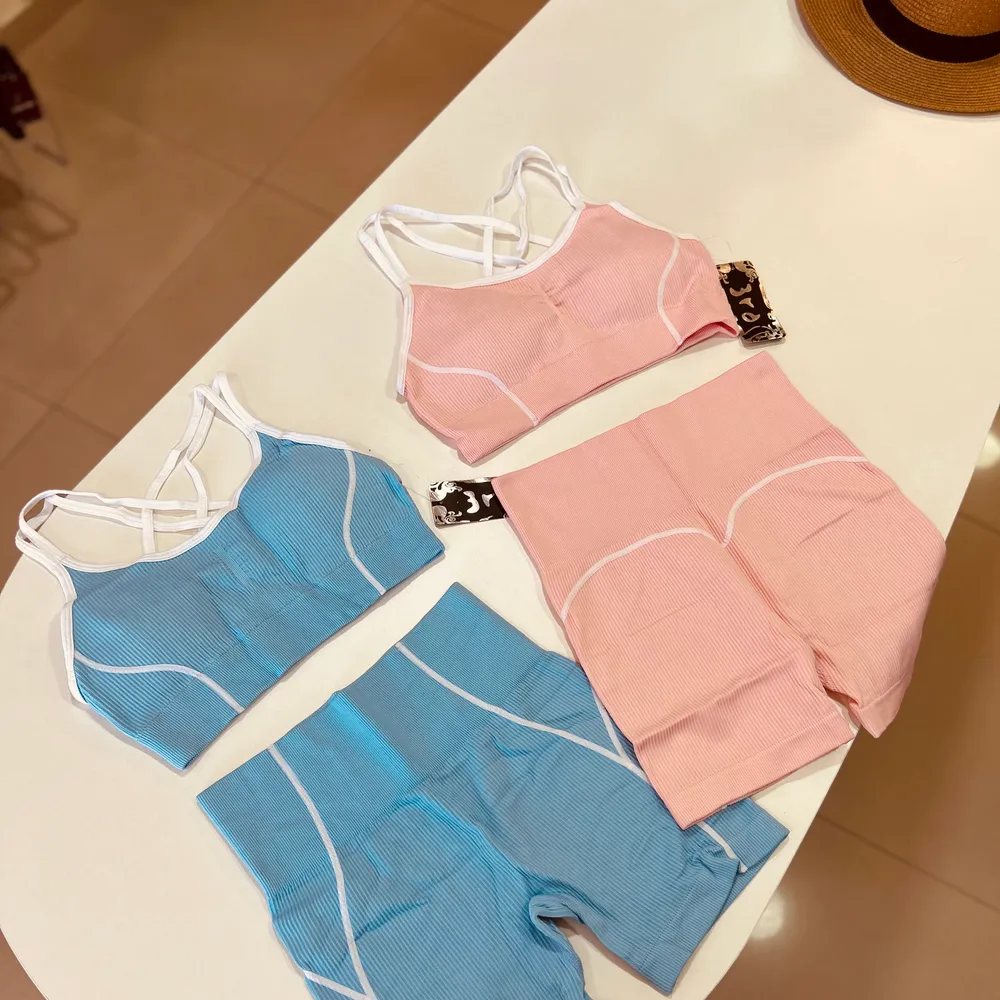 Conj short alça dupla canelado
