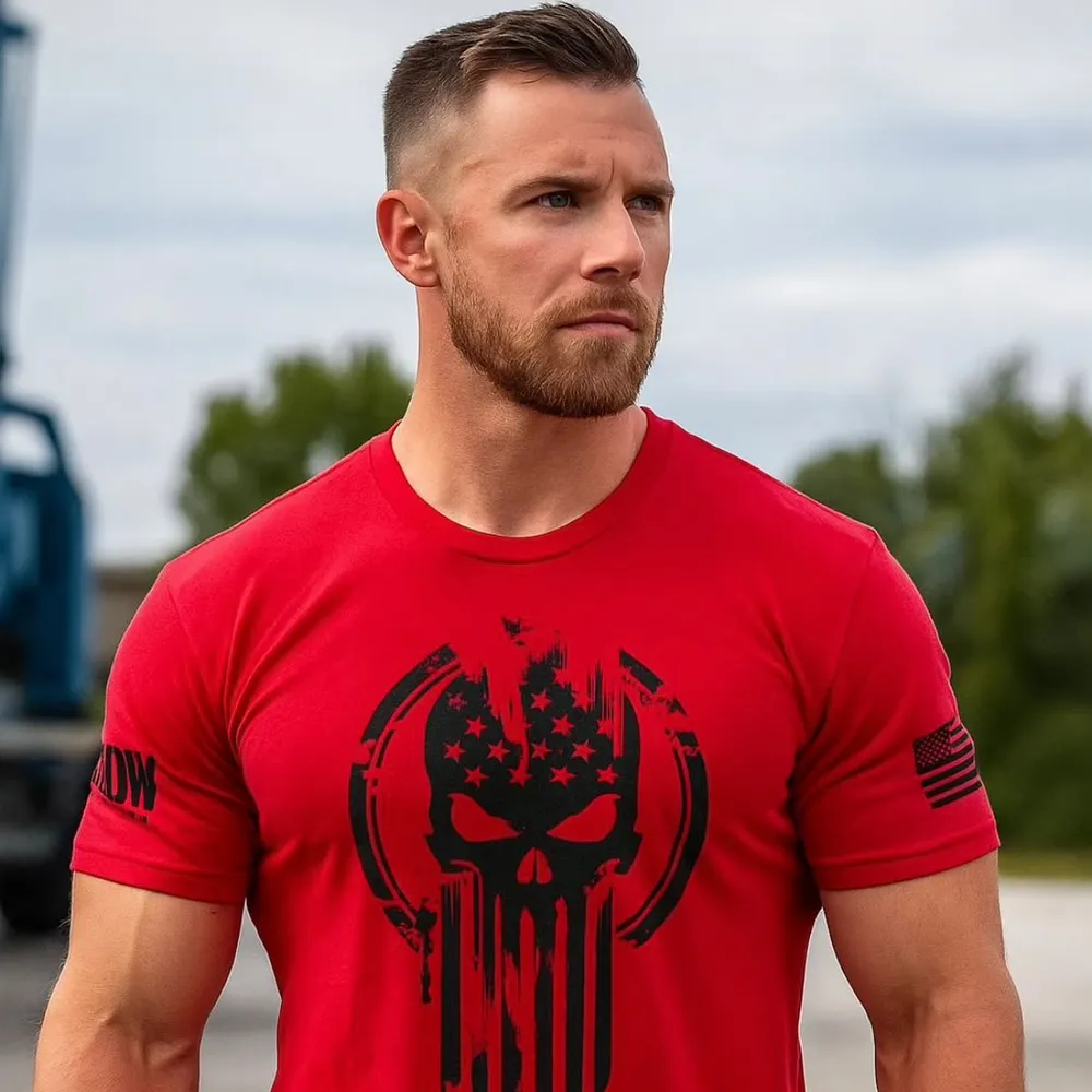 CAMISA DRY FIT VERMELHA