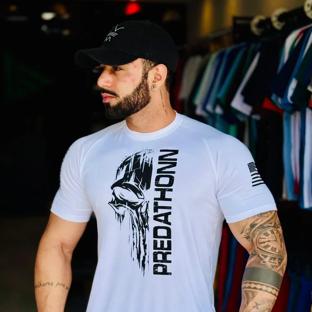 CAMISA DRY FIT PEDRADOR - BRANCA