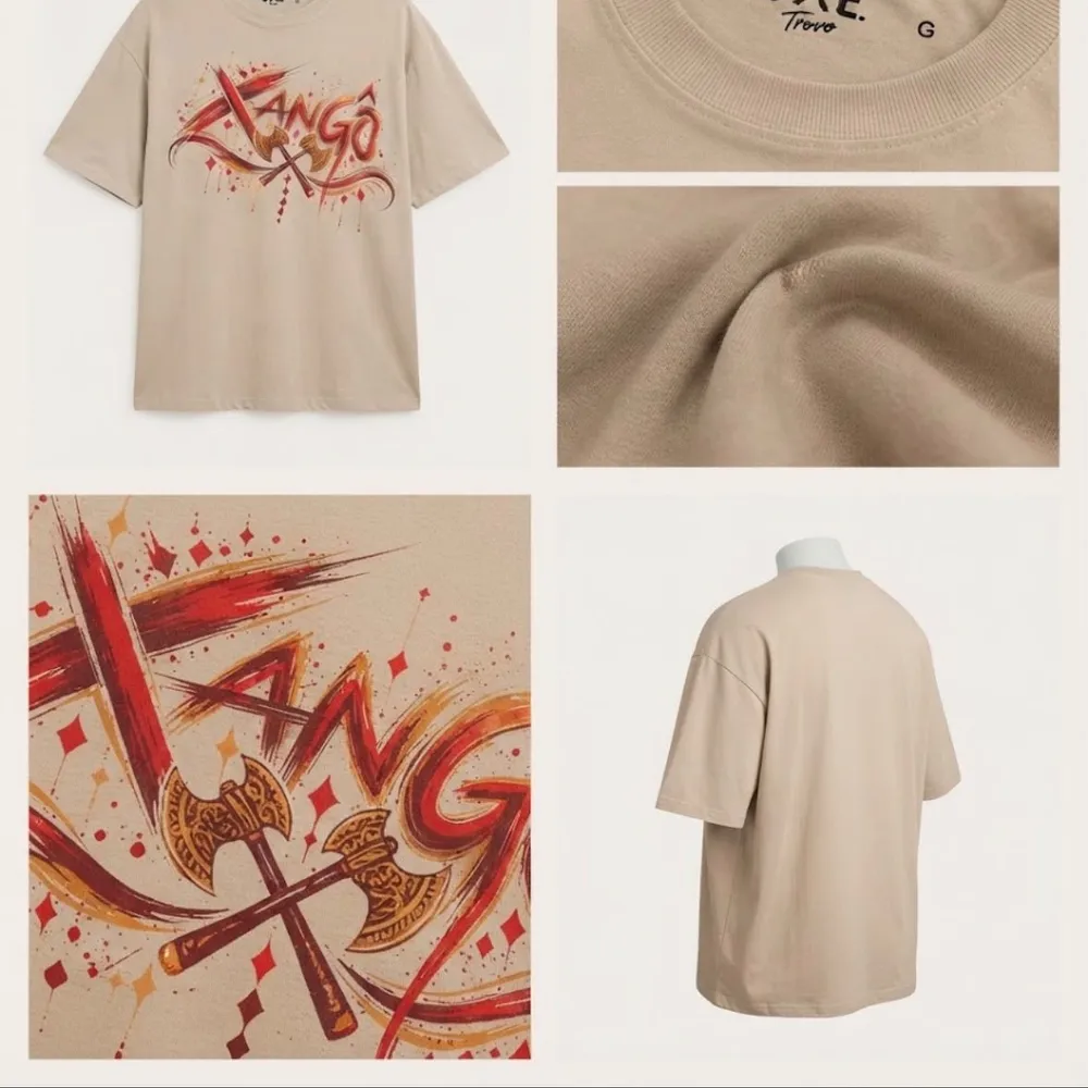 CAMISETA OVERSIZED -  XANGO 