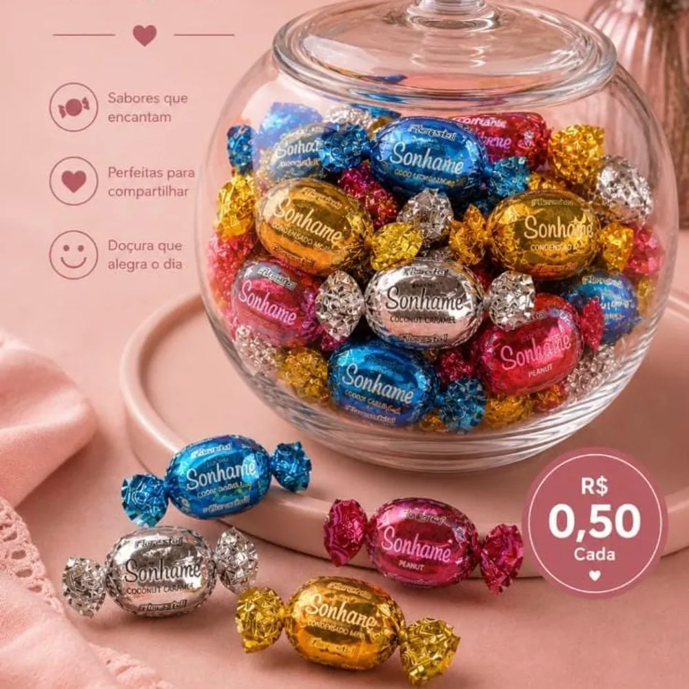 🍬 Caramelo Colorido