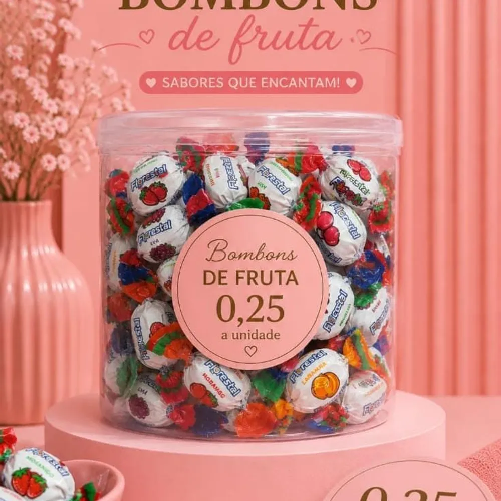 🍬 Bombom de Fruta