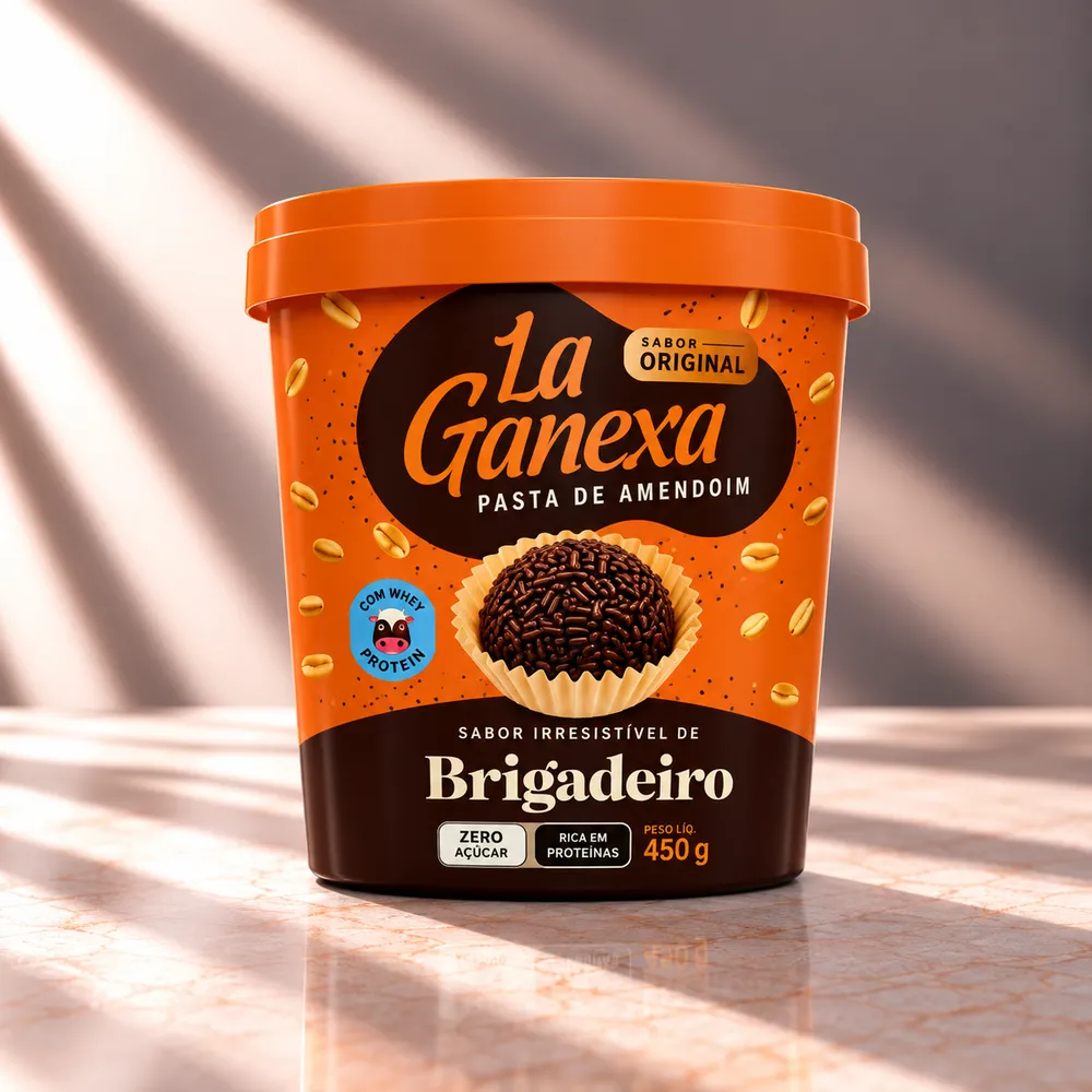 La Ganexa Pasta de Amendoim 450g