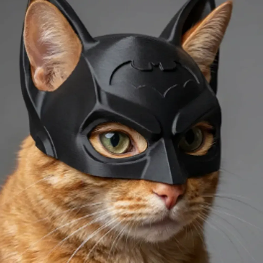 Mascara do Batman para Gatos