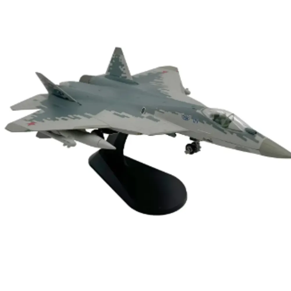Miniatura do avião de caça SU-57