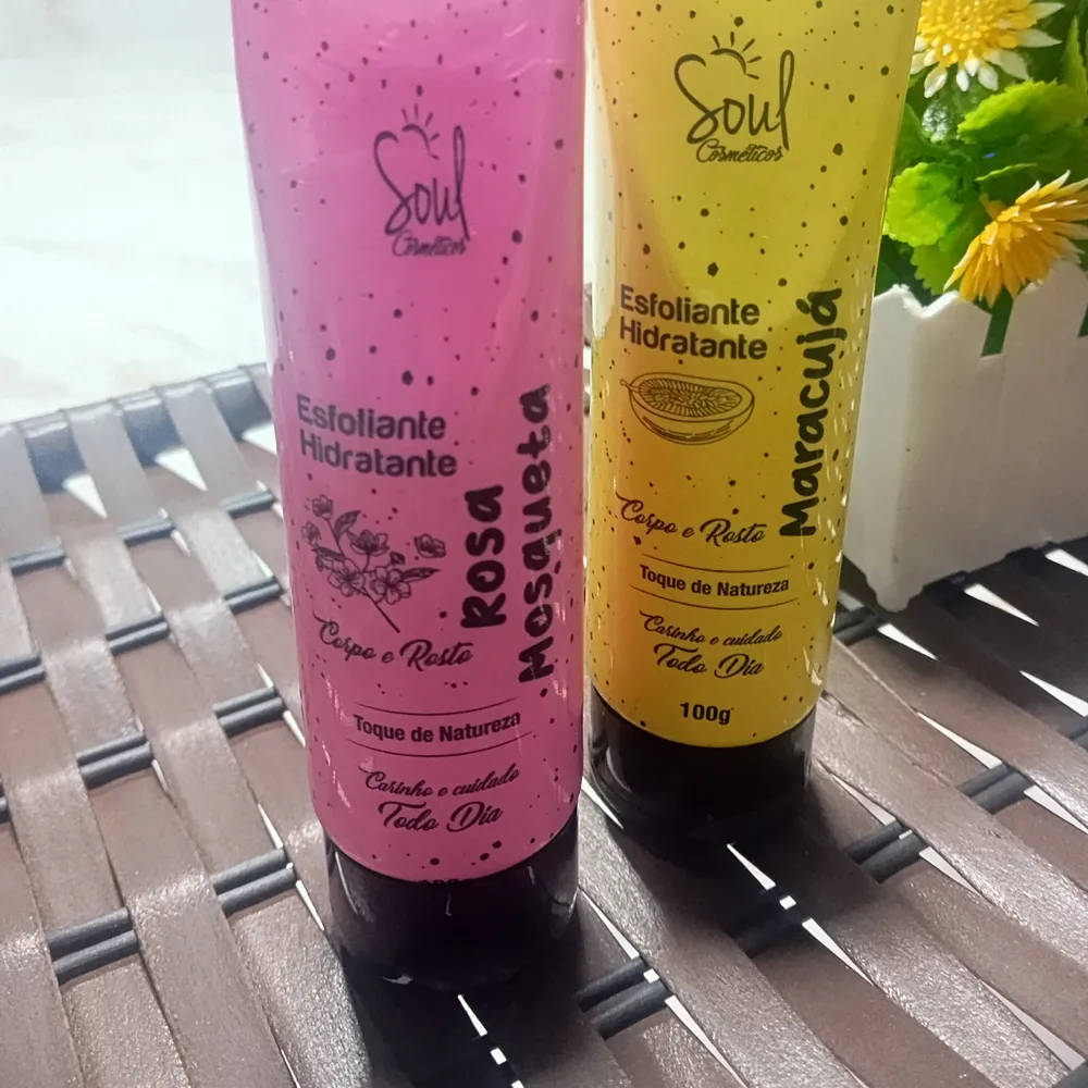 Esfoliante corpo e rosto, Soul 100gr
