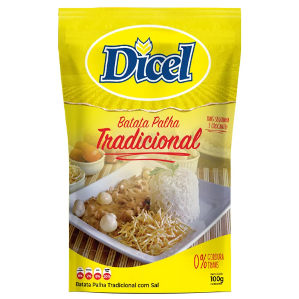 Batata Palha Dicel - Tradicional (100g)