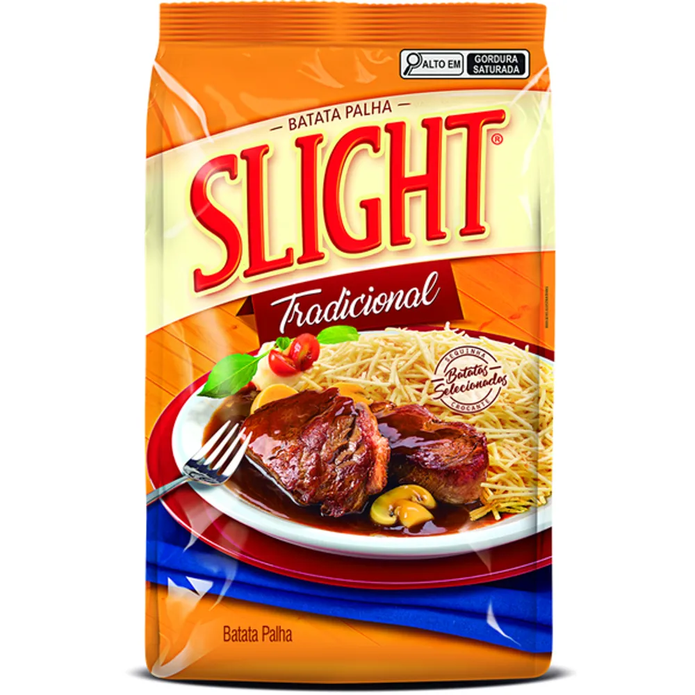 BATATA PALHA SLIGHT 100G TRADICIONAL