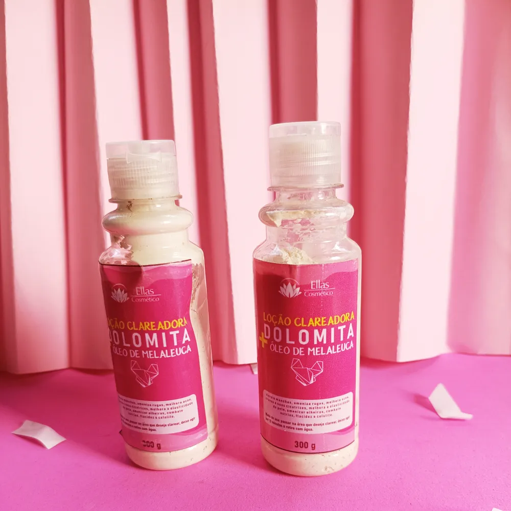 Clareador dolamita + óleo de melaleuca 