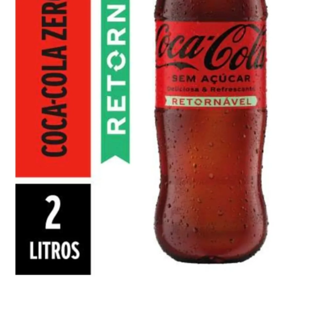 Coca zero retornável 