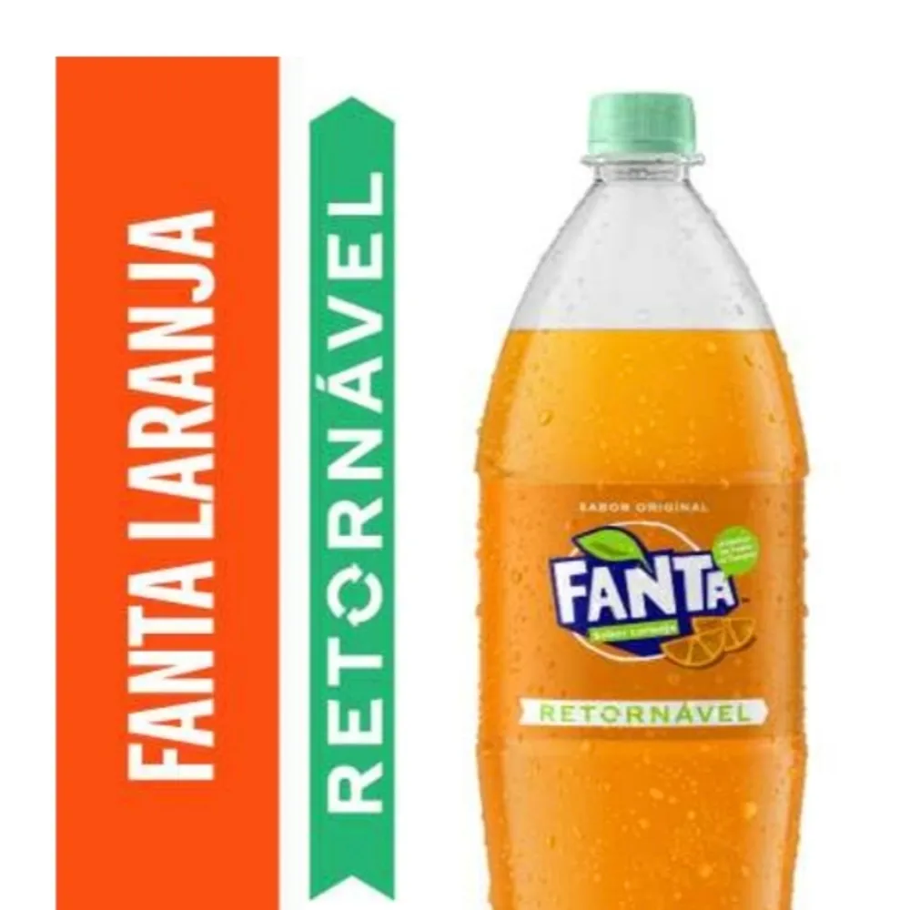 Fanta laranja retornável 