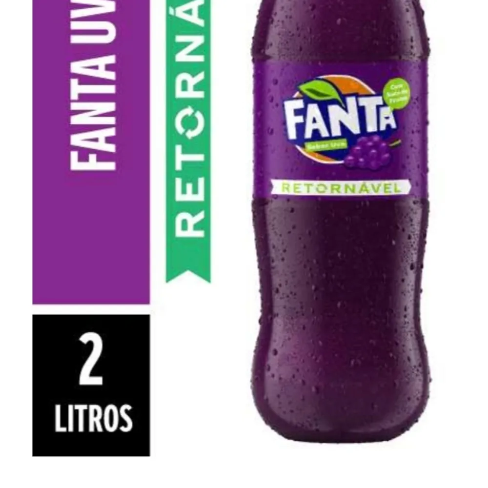 Fanta uva retornável 