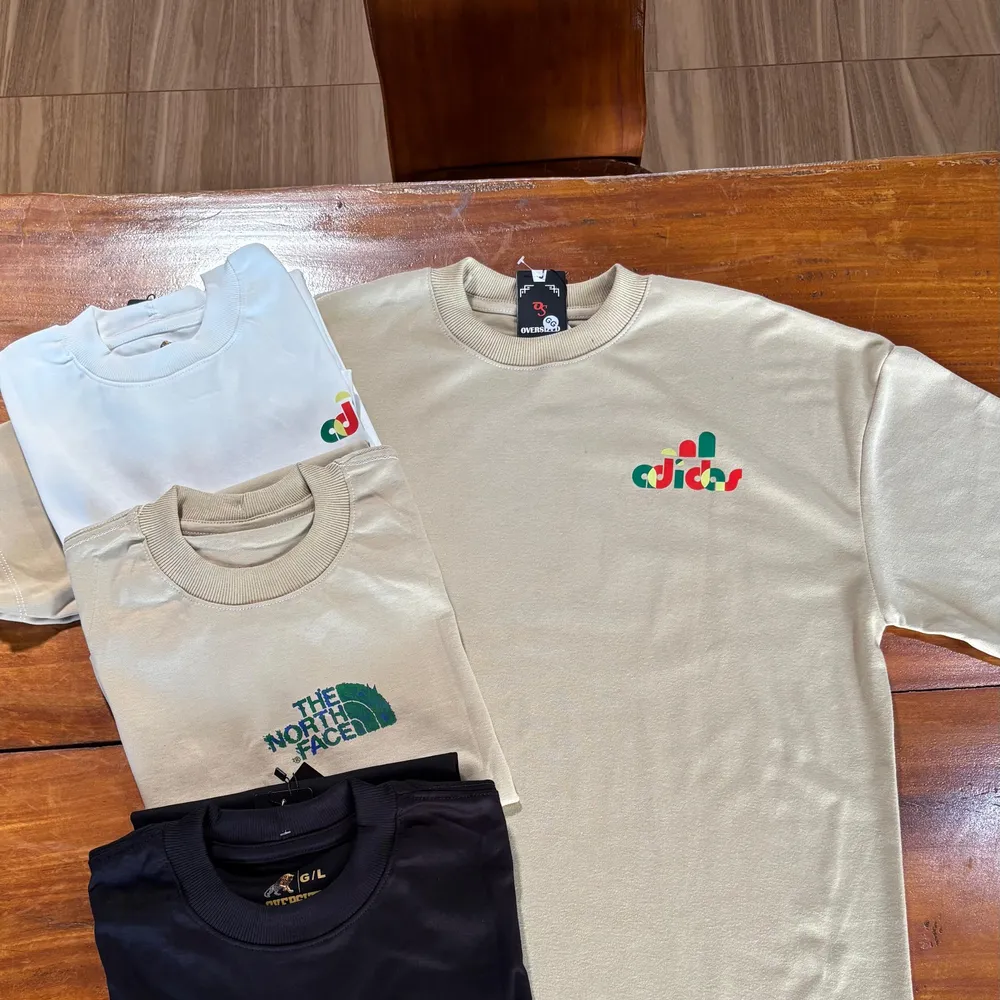 Camisa estampada malhão suedine oversized G