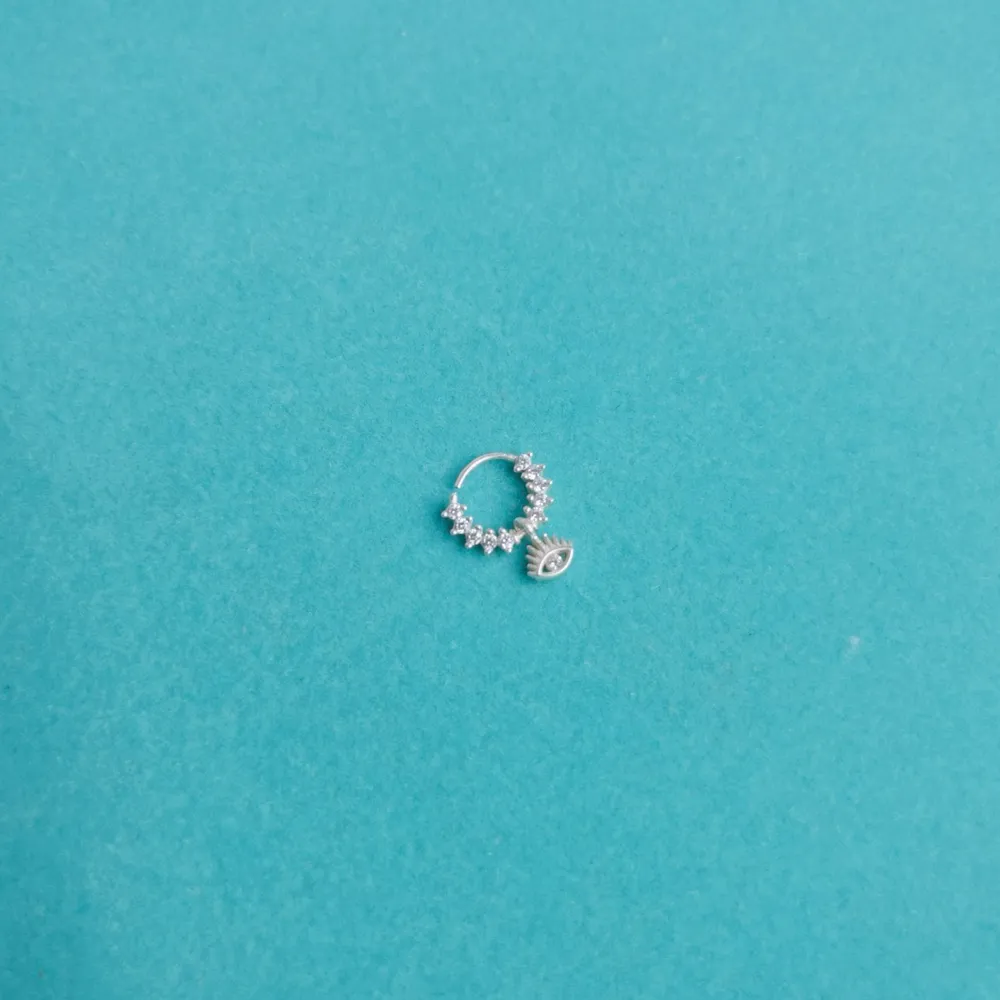 PI004-Pircing argola olho grego 