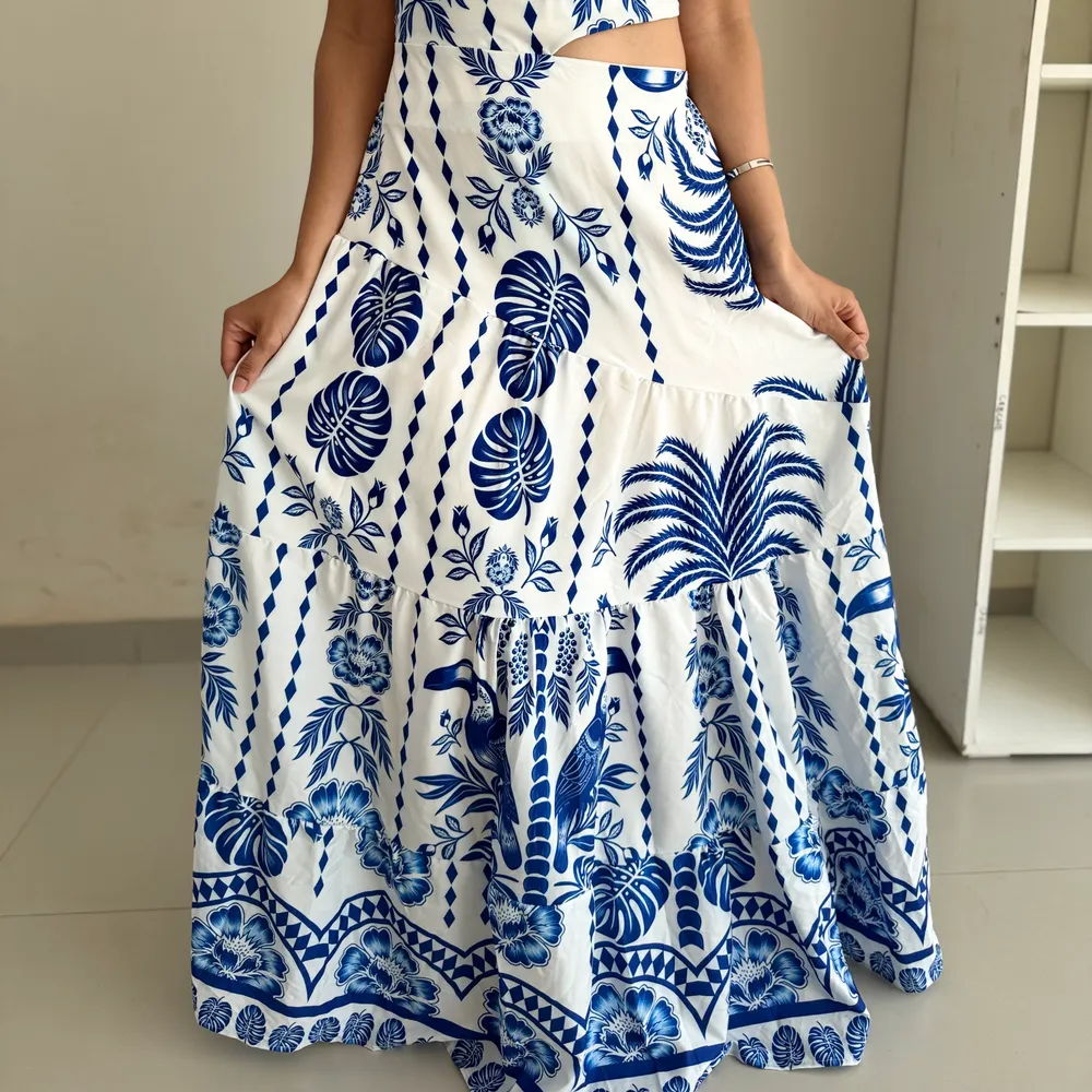 Floral azul 