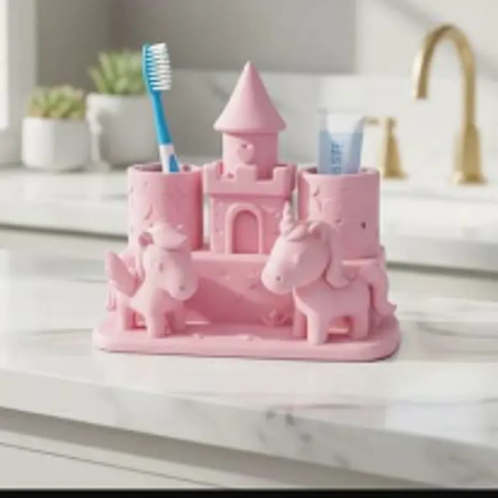 Porta Escova De Dente Infantil 