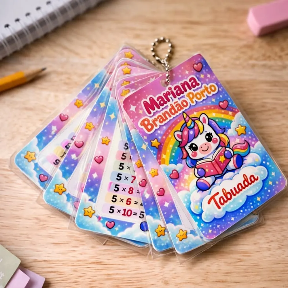 card tabuada