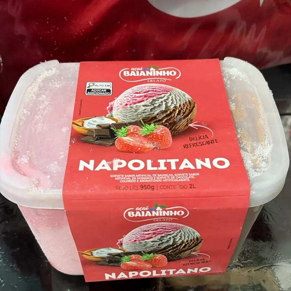 Sorvete Napolitano 2l