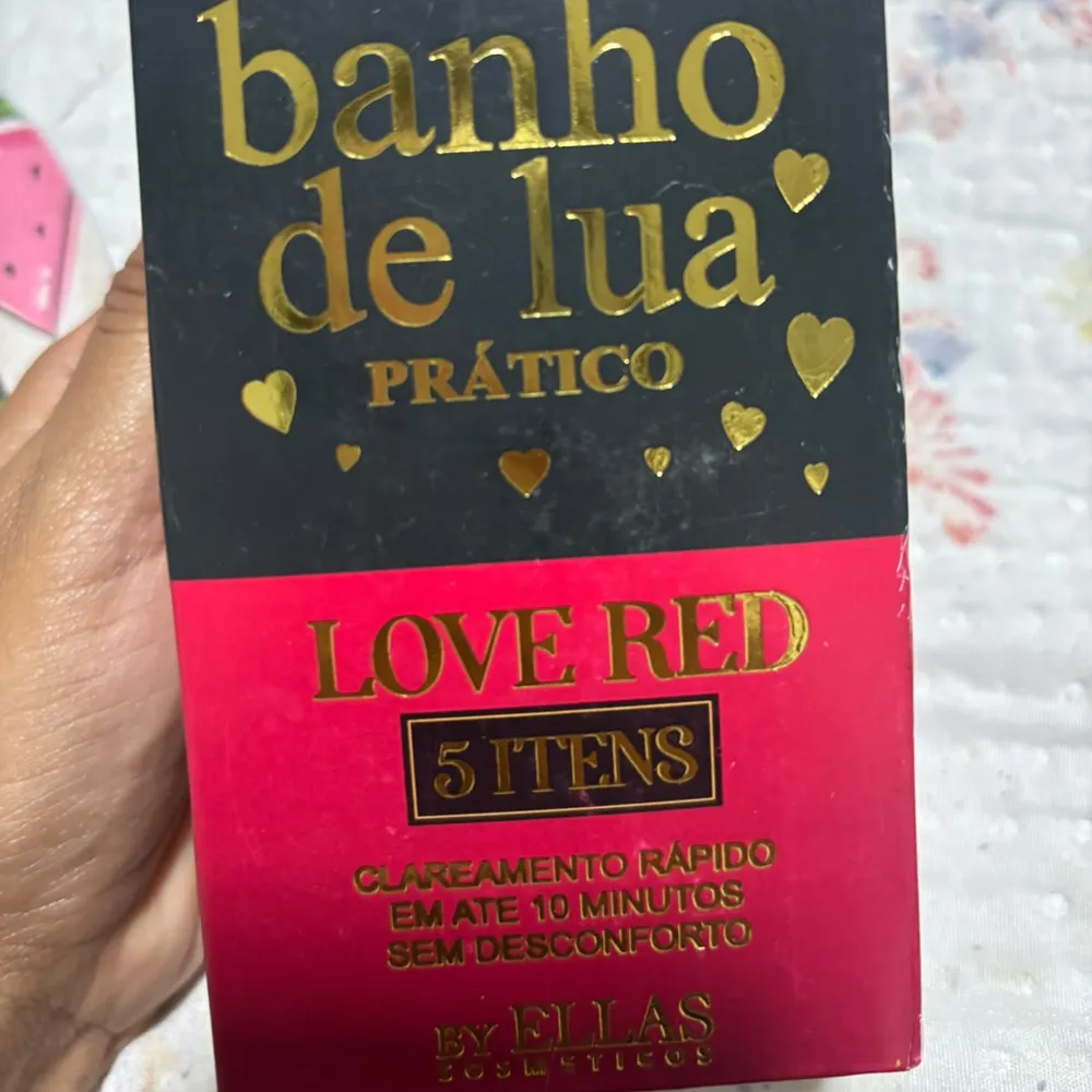 Kit banho de lua LOVE RED