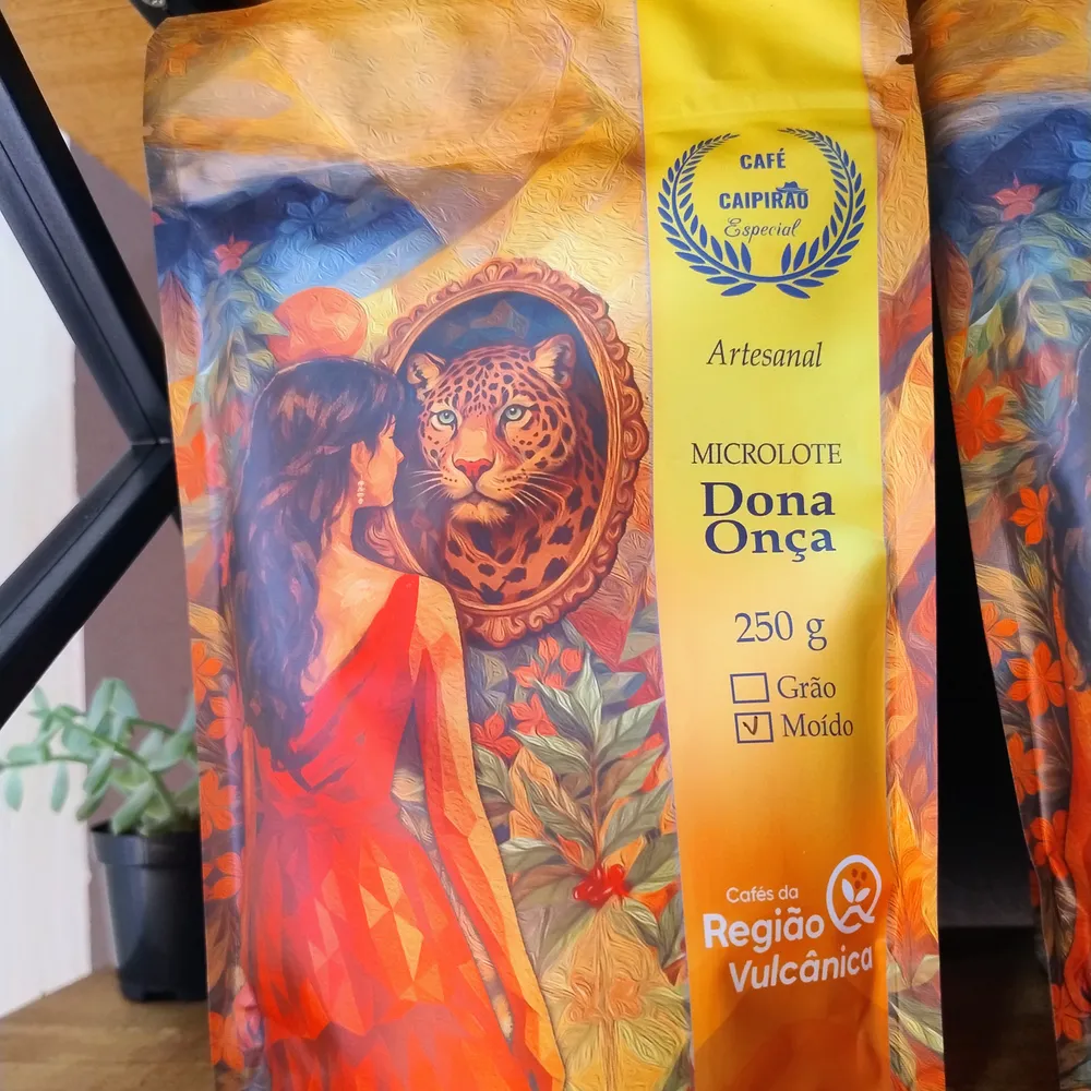 CAFÉ ESPECIAL DONA ONÇA - 250 G - GRÃOS