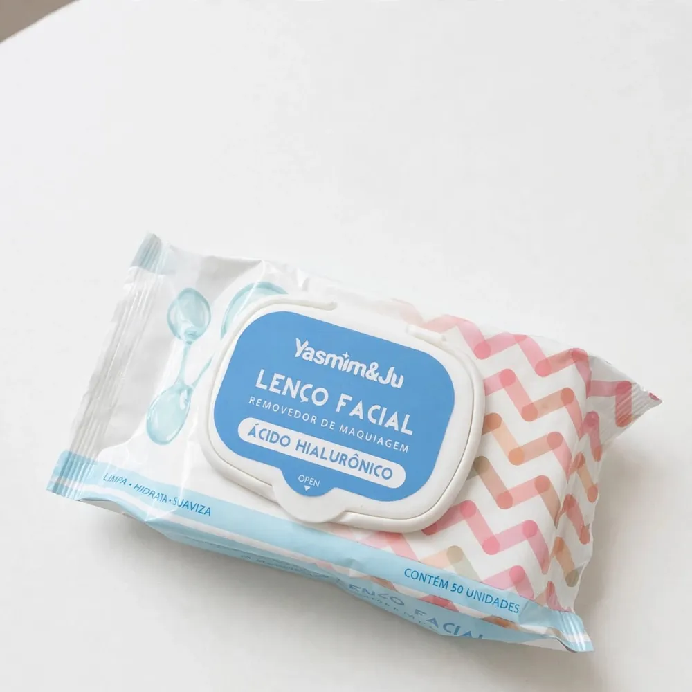Lenço Facial & Removedor de maquiagem 