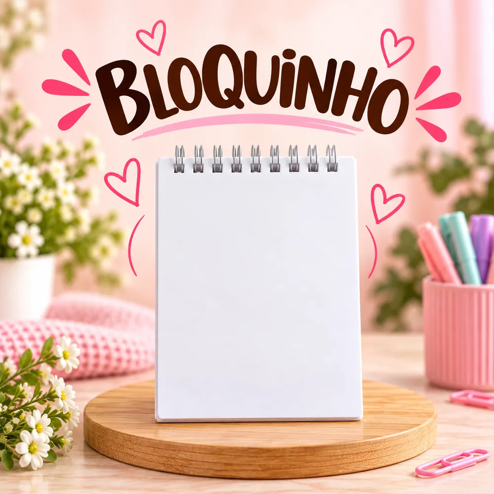 BLOQUINHO PERSONALIZADO
