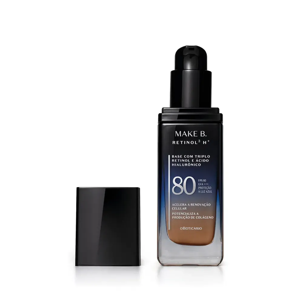Base Líquida Fps80 Make B. Retinol³ H+ Cor 220Q 26G 88666