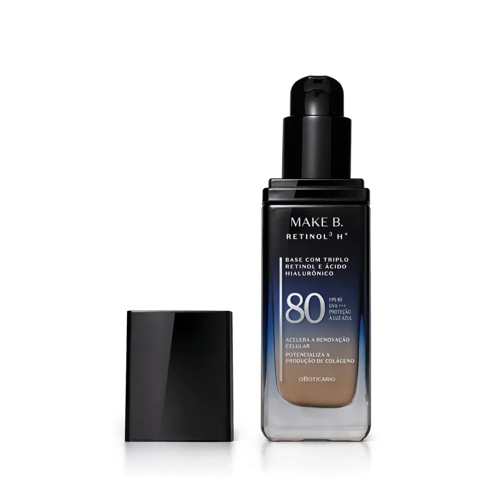 Base Líquida Fps80 Make B. Retinol³ H+ Cor 130Q 26G 88662