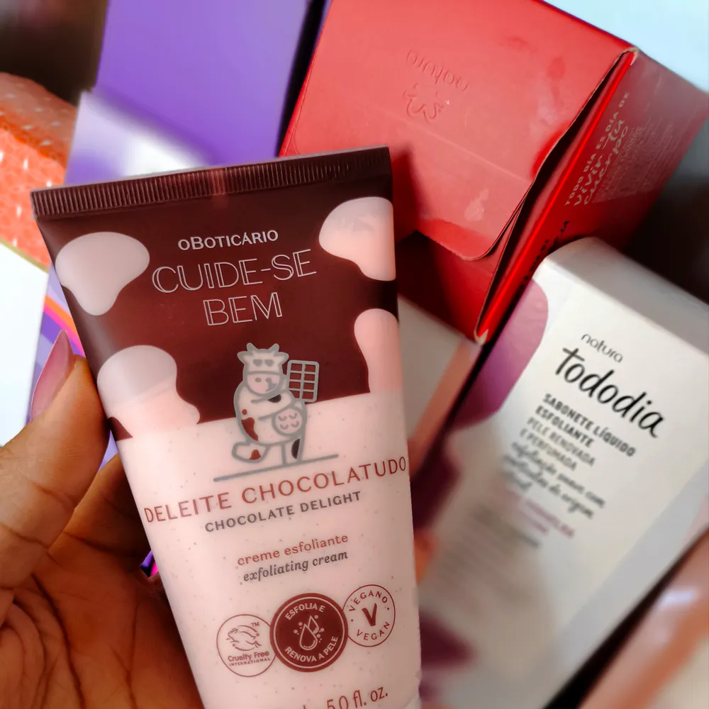 Creme Esfoliante Chocolate 150ml