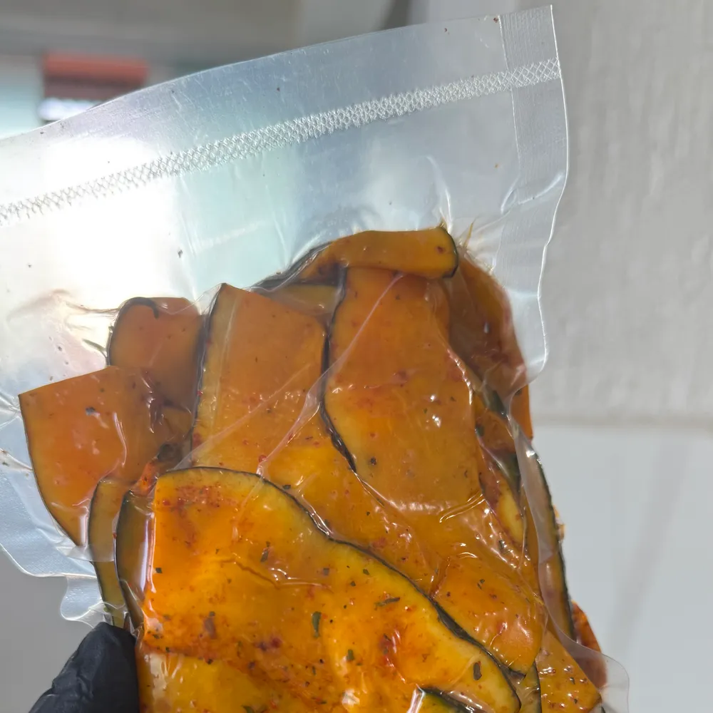Abóbora fatias