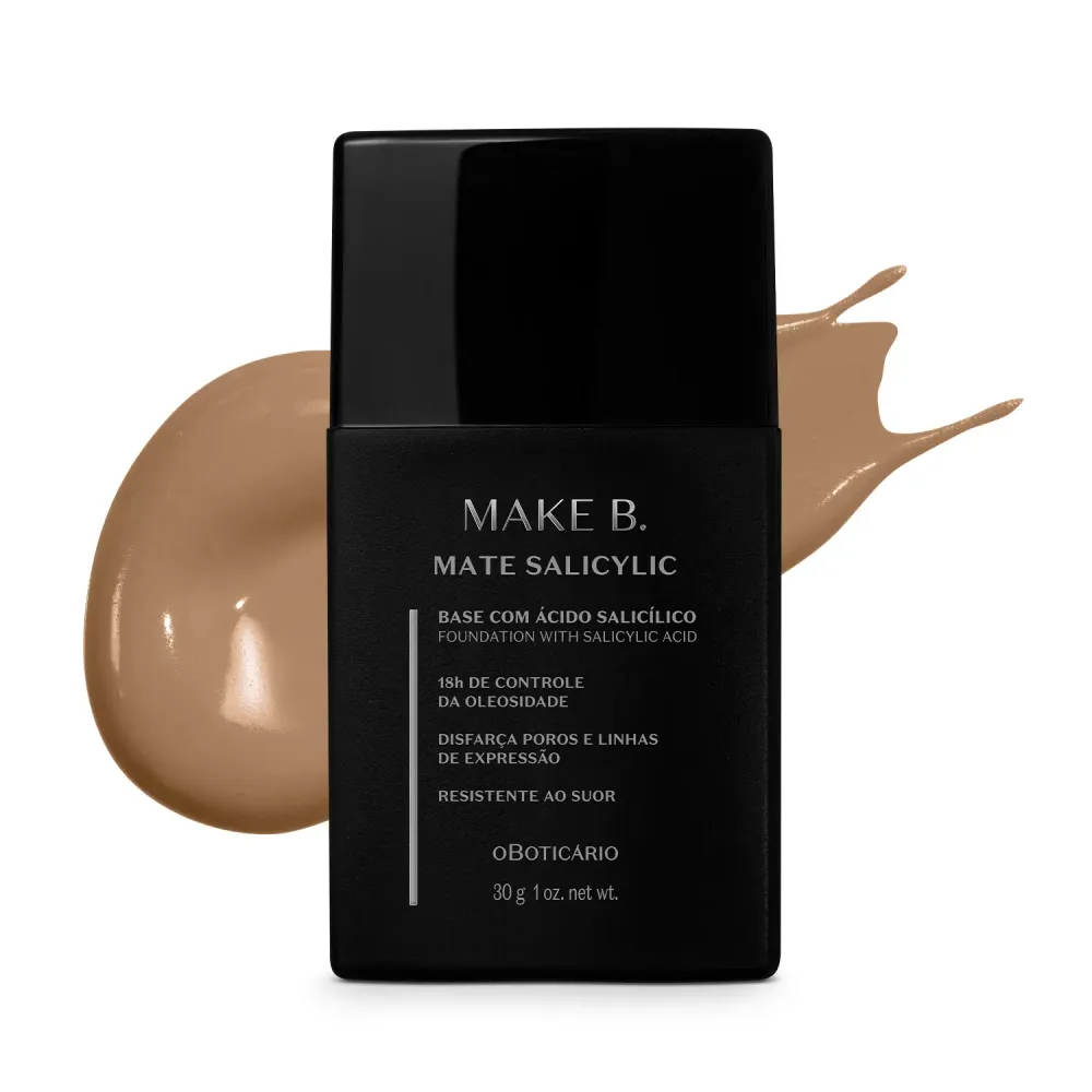Base Líquida Cor 200 Make B. Mate Salicylic 30G 01808