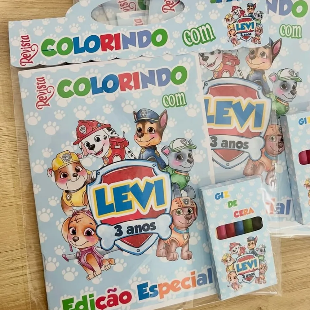 kit colorir personalizado