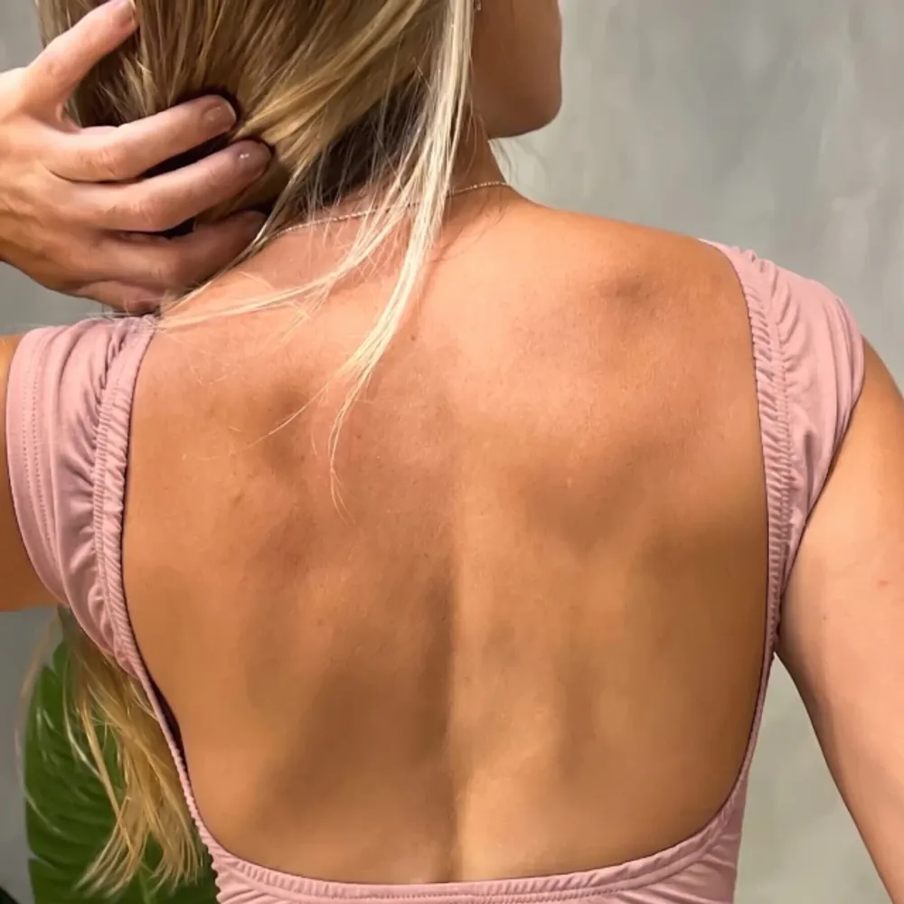 Cropped em Suplex Zara Costas Nua Milena Ref. 1904 (Único, Nude)